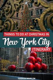 new york christmas trip itinerary
