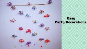 how to make a hanging paper decoration