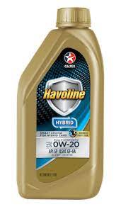 havoline fully synthetic hybrid sae 0w