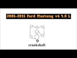 347 results for ford mustang engine parts 2005. 2005 To 2015 Ford Mustang V6 4 0 L Belt Diagram Youtube
