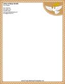 Church or other religious letterhead templates have a certain style which is being used from time immemorial. Religious Letterhead