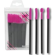12 silicone mascara wands disposable