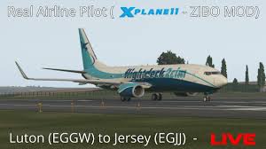 Real Airline Pilot Live X Plane 11 Zibo Mod London