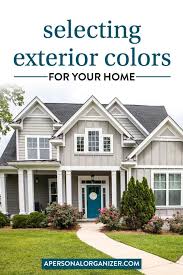 Choosing Exterior Colors For Our New