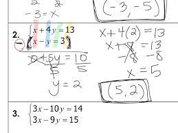 Algebra 1 Unit 5 Lesson 3 Solving