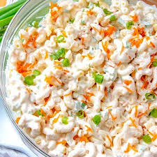 clic hawaiian macaroni salad food