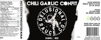 delusional chili garlic confit recalled