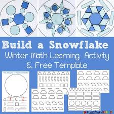 Get printable document in pdf, excel, word. Build A Snowflake Winter Shape Math Activity And Free Template