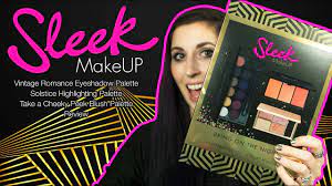 sleek makeup review vine romance