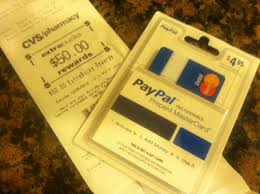 Paypal mastercard reloadable prepaid debit card. My Trip To Cvs 11 25 Paypal Gc Money Maker The Accidental Saver