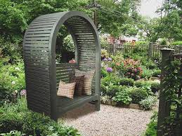 Adelaide Dove Gray Arbor With Bench