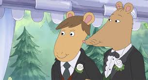 arthur character mr ratburn has a wedding on pbs kids tv show geek