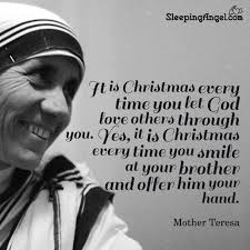 Jun 15, 2021 · dad quotes from daughter. Mother Teresa Christmas Quote Sleeping Angel