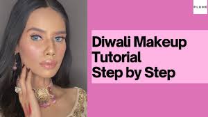 diwali makeup tutorial step by step by