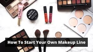how to start a makeup line top sellers