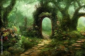 Enchanted Fairy Garden Landscape