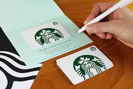 starbucks gift cards starbucks coffee