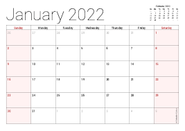 You can choose from dozens of different printable yearly 2022 calendar templates and print the 2022 annual calendar has been created in 4 different templates for you. Printable 2022 Calendars Pdf Calendar 12 Com