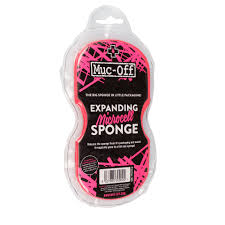 muc off expanding pink sponge at