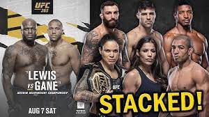 Brave combat federation is the largest mixed martial arts (mma) promotion in the middle east and the fastest growing global mma promotion. Ufc 265 Card Completo