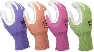 Showa Atlas 370 Garden Gloves In 4 Assorted Colors Small