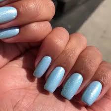 136 Celebrity Light Blue Nail Polish Photos Steal Her Style