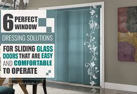 6 Sliding Glass Door Covering Options