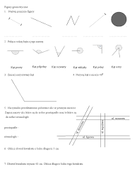 Figury Geometryczne Klasa 4 Sprawdzian Matematyka Z Plusem - Sprawdzian 4 Klasa | PDF