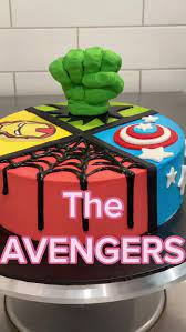 Marvel Avengers Cake Design Cakes Inspired By Harry Potter Star Wars  gambar png