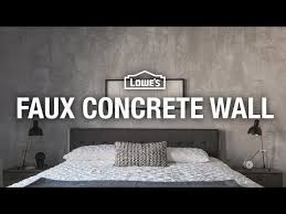 How To Make A Faux Concrete Wall