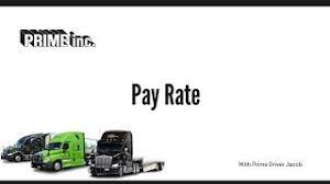 prime inc pay rate you