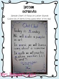 Chit Chat Chart Ideas Mrs Bremers Class K Literacy