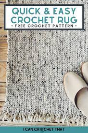 quick easy crochet rug pattern i