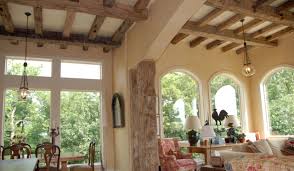 reclaimed hand hewn wood beams