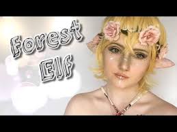 forest elf makeup hair tutorial