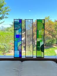 Side Light Stained Glass Suncatcher