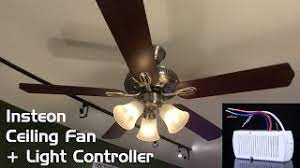 Ceiling fan controller is designed to easily incorporate both fan speed and light control within your insteon network. Install Review Insteon Ceiling Fan Light Controller Youtube