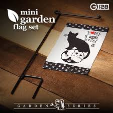 G128 Garden Flag Stand Home Is Where