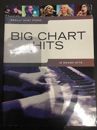 Really Easy Piano Big Chart Hits By Music Sales Ltd Paperback 2012