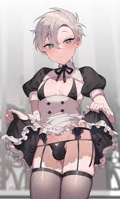 A little cute femboy maid : r/traphentai