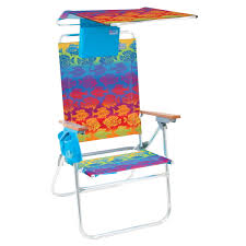 hi boy beach chair with shade canopy
