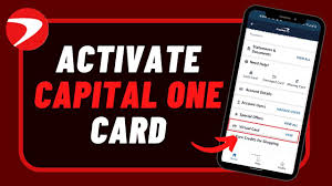 capital one how to activate card