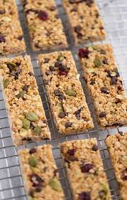 chewy nut free granola bars easy and