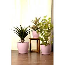 Pink Pastel Aga Mat Flower Pots With