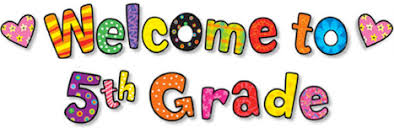 Image result for welcome to 5th grade clipart