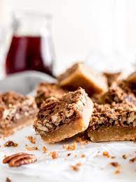 maple pecan bars if you give a blonde