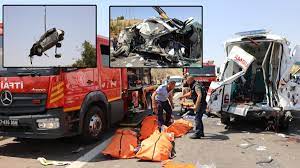 Gaziantep'te katliam gibi kaza: 15 kişi hayatını kaybetti, 31 kişi yaralandı