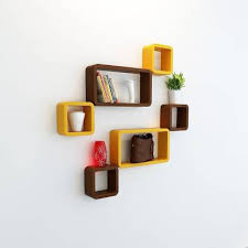 Rectangle Shape Floating Wall Shelves