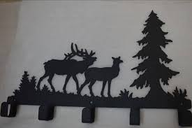 elk design wall mounter coat rack