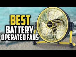 top 10 best battery operated fans in
